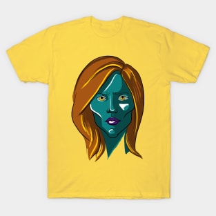 Blue woman T-Shirt